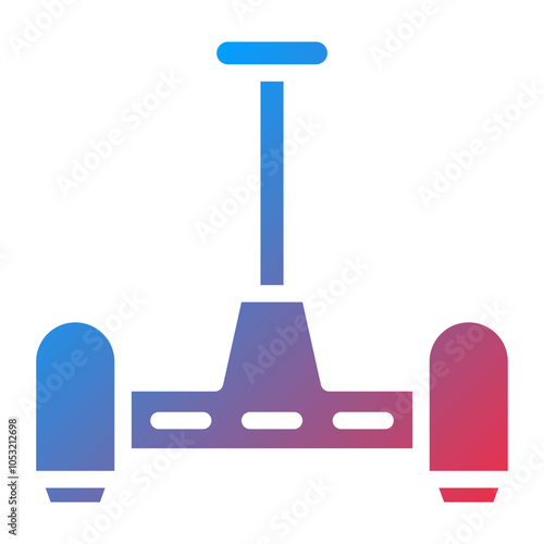 Hoverboarding icon style