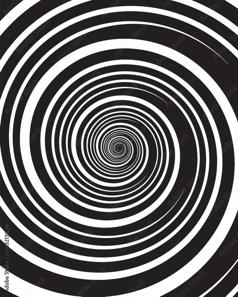 Black nad white abstract rotated lines.vortex form. Geometric art. Design element. Digital image with a psychedelic stripes.Design element for prints, web, template Black nad white abstract rotated lines.vortex form. Geometric art. Design element. Digital image with a psychedelic stripes.Design element for prints, web, template