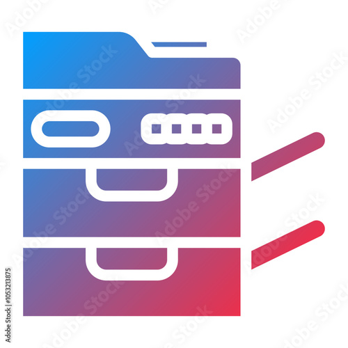 Copy Machine icon style