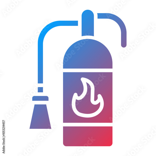 Fire Extinguisher icon style