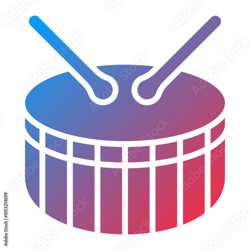Drum icon style