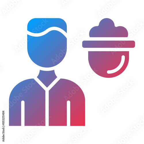 Hunger icon style