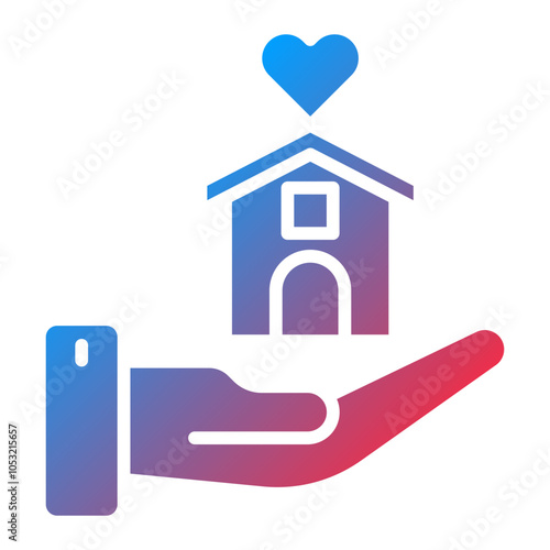 Shelter icon style