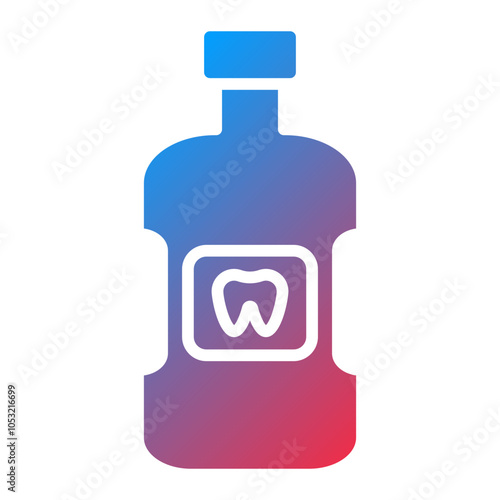 Mouthwash icon style