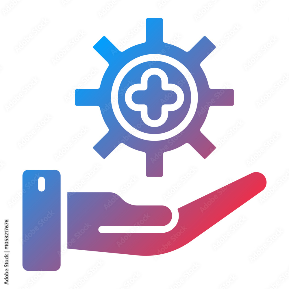Healthy Development icon style Healthy Development icon style