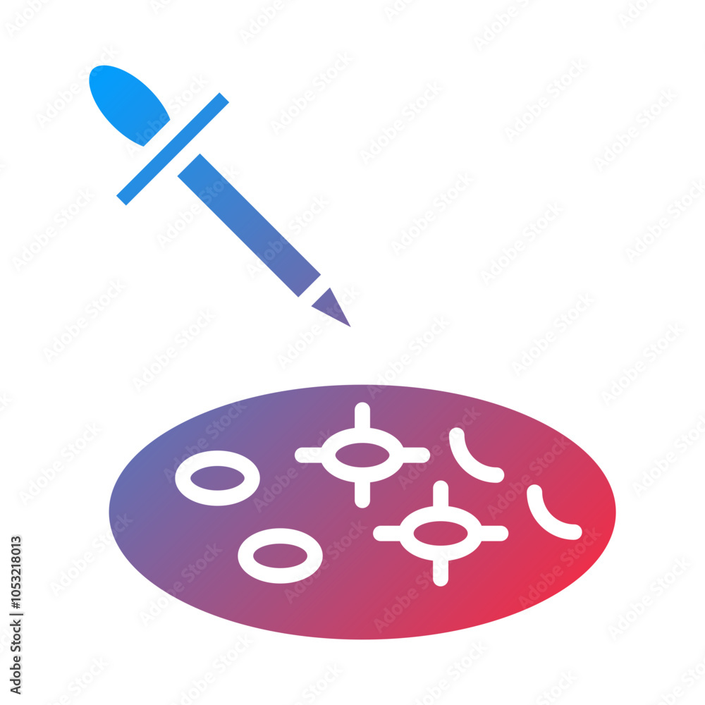 Petri Dish icon style Petri Dish icon style