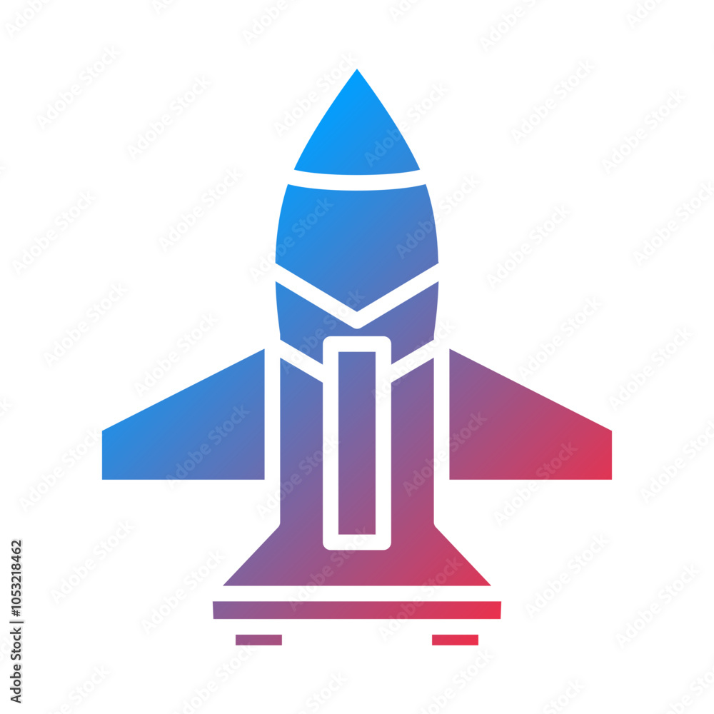 Jet icon style Jet icon style