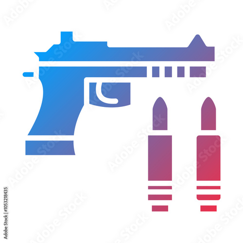 Gun icon style