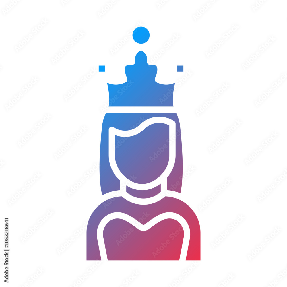 Queen icon style Queen icon style