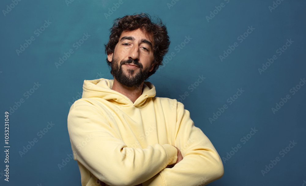 Φωτογραφία smiling to camera with crossed arms and a happy, confident, satisfied expression