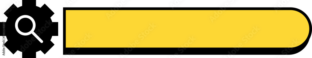 Obraz premium Search Bar Element