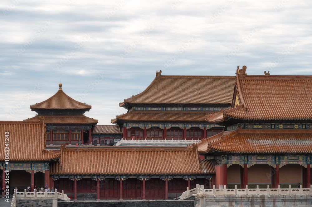 Naklejka premium The Forbidden City, Palace Museum, Beijing, China