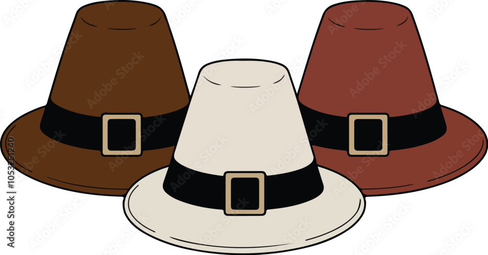 Set of thanksgiving Hat