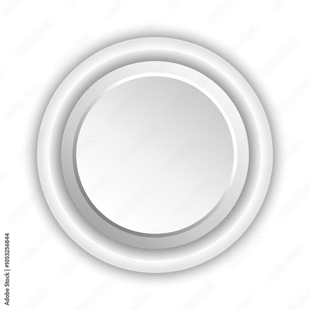 white button isolated on transparent background PNG file resource graphic. white button isolated on transparent background PNG file resource graphic.
