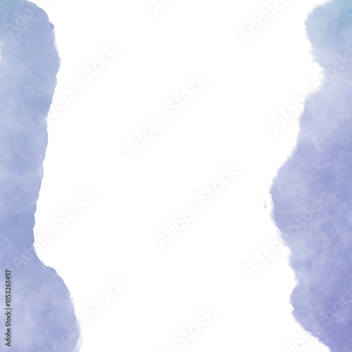 purple abstract paint brush frame