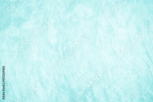 Grungy blue textured paper background with faded watercolor paint stains.