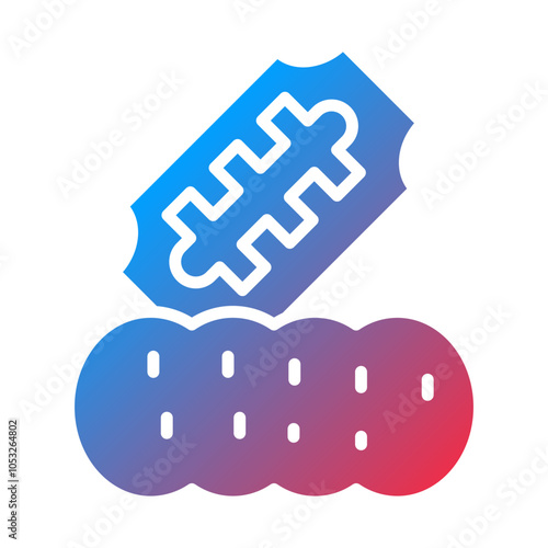 Crack Cocaine Vector Icon Style