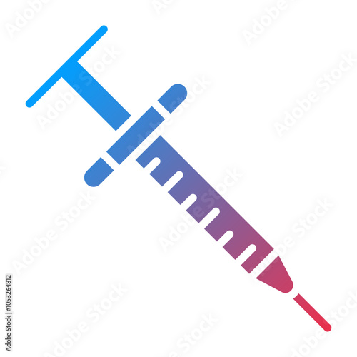 Syringe Vector Icon Style