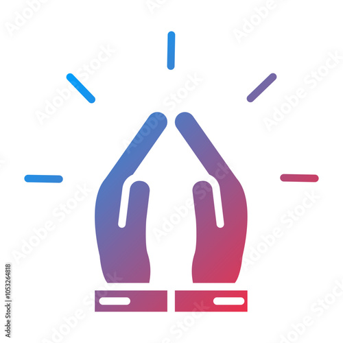 Spiritual Obsession Vector Icon Style