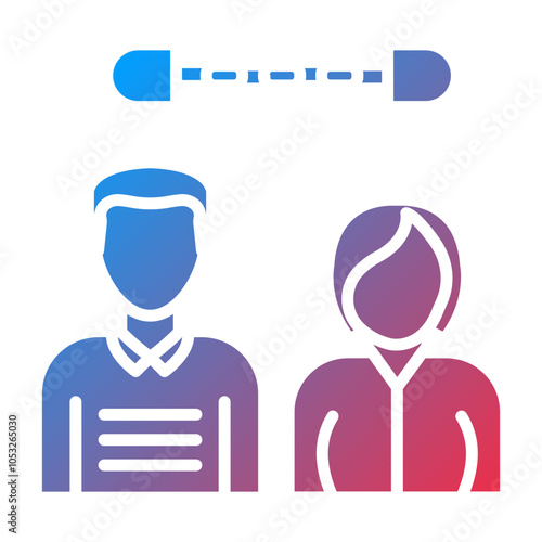 Codependency Vector Icon Style