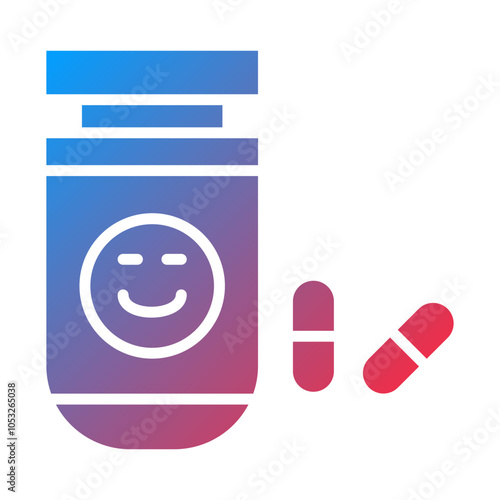 Antidepressants Vector Icon Style