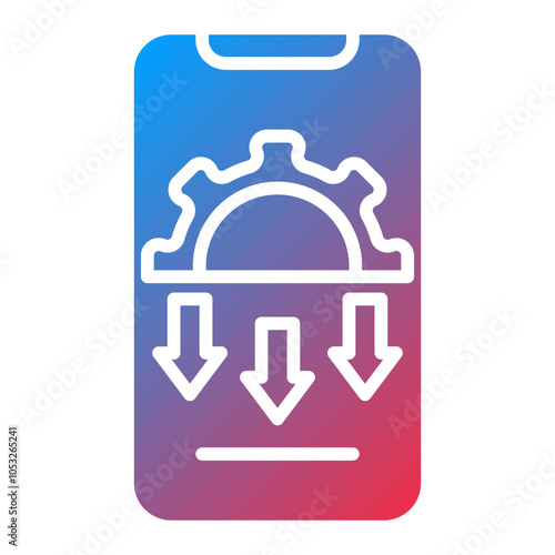 Automation Drawbacks Vector Icon Style