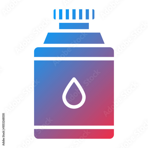 Hip Flask Vector Icon Style
