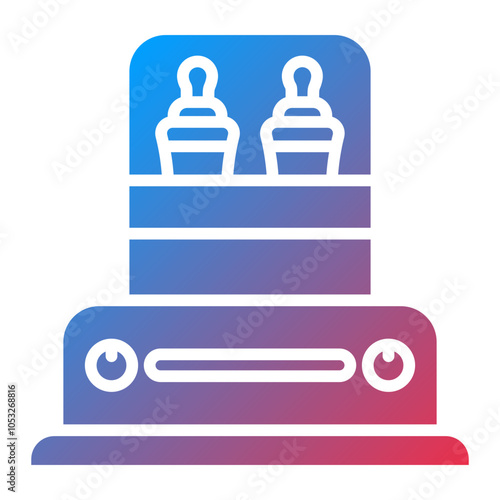 Bottle warmer Vector Icon Style