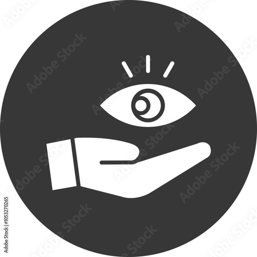 Eye Care Vector Icon Design