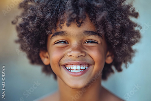 Black teenager boy on a outdoors background