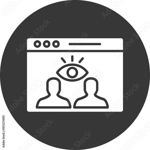 Visualization Vector Icon Design