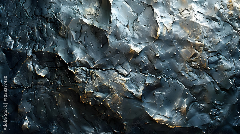 Abstract Black and Gold Texture Illustration Abstract Black and Gold Texture Illustration