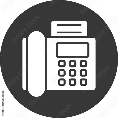 Fax Vector Icon