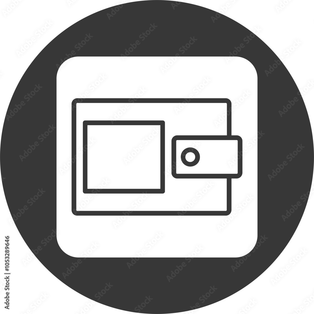 Wallet Vector Icon Wallet Vector Icon