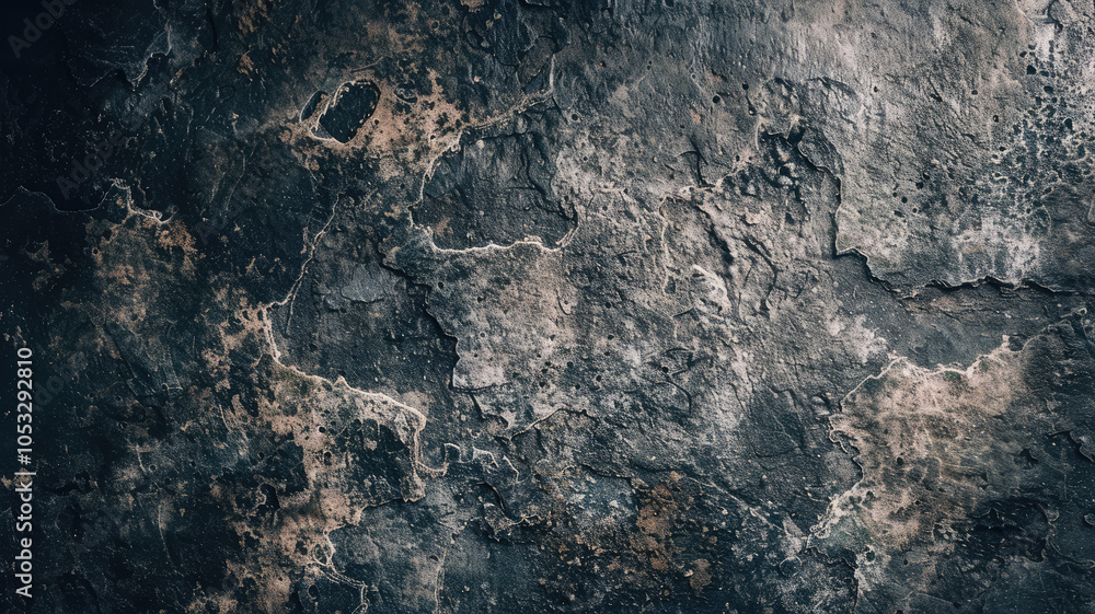 Fototapeta premium Dark Grey Grunge Background for Industrial Design