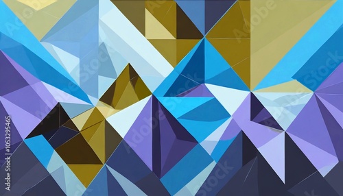 Abstract geometric background design