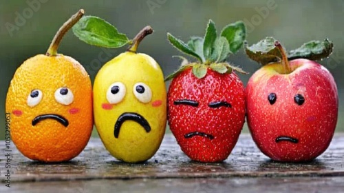 Wallpaper Mural Emotional Fruits: A Journey Through Sentimental Produce Torontodigital.ca