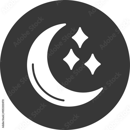 Moon Vector Icon
