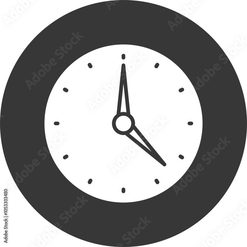 Clock Vector Icon