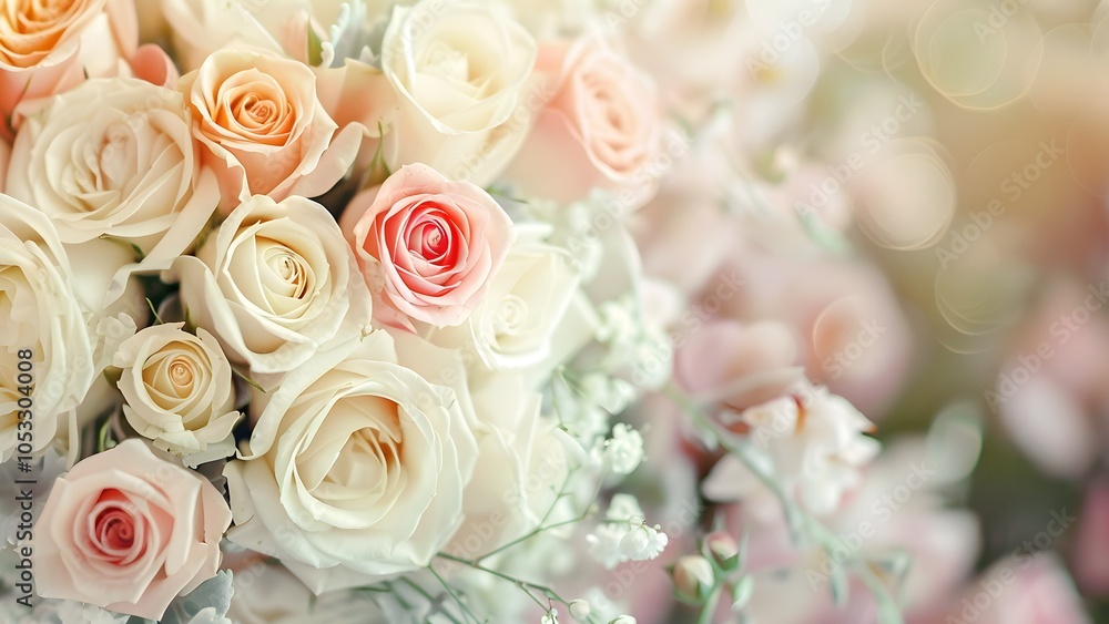 floral background for wedding event floral background for wedding event