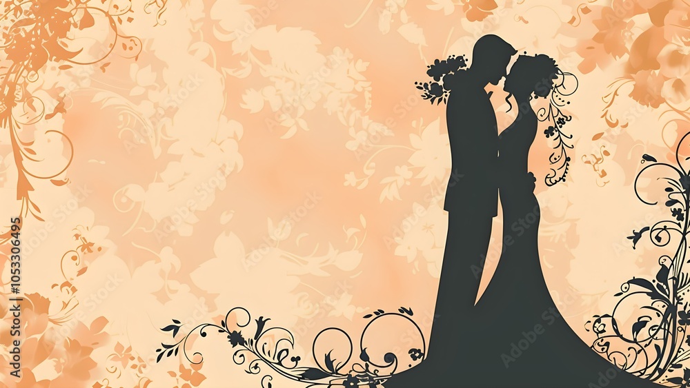 floral background for wedding event floral background for wedding event