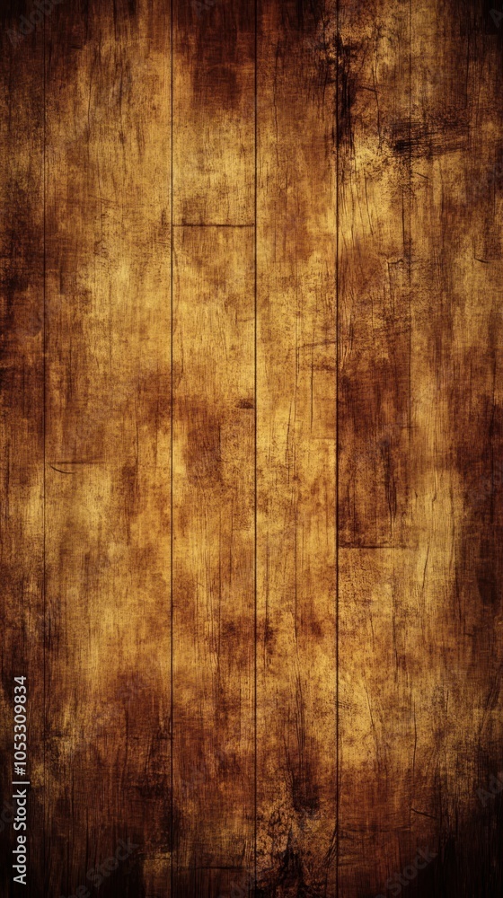 Obraz premium A textured brown wooden background, ideal for design or artistic purposes.
