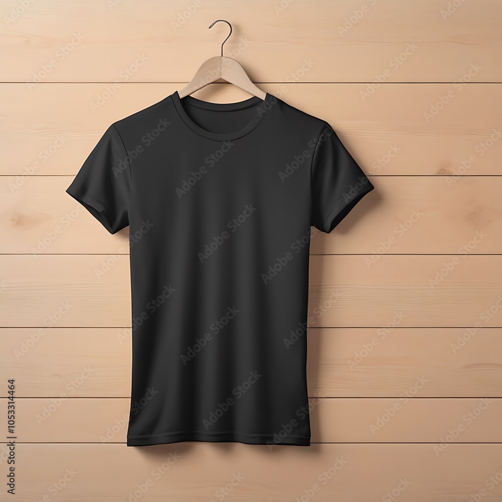 Black tshirt presentation mockup Black tshirt presentation mockup