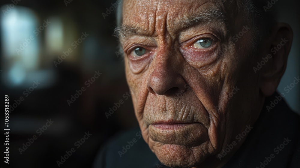 An elderly man sits with his eyes closed, lost in thought, illuminated by gentle natural light, evoking a sense of peace and introspection in a tranquil setting. An elderly man sits with his eyes closed, lost in thought, illuminated by gentle natural light, evoking a sense of peace and introspection in a tranquil setting.