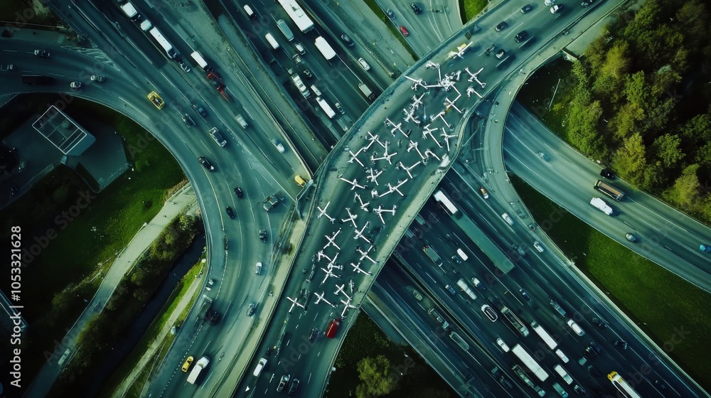 Drone traffic monitoring: Drones monitoring and managing traffic patterns in a smart city Drone traffic monitoring: Drones monitoring and managing traffic patterns in a smart city