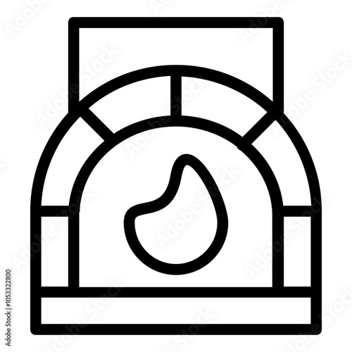 pizza oven icon