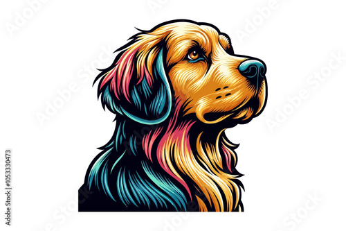 dachshund dog illustration