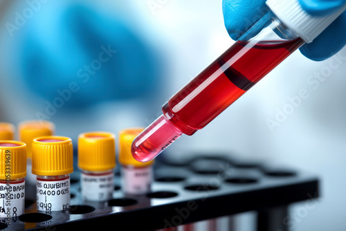 Genetic Hemophilia Testing: A Blood Sample Journey photo