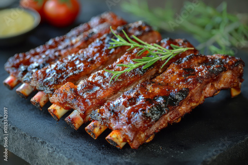 Perfectly Grilled BBQ Spare Ribs: The Ultimate Summer Party Pleaser photo