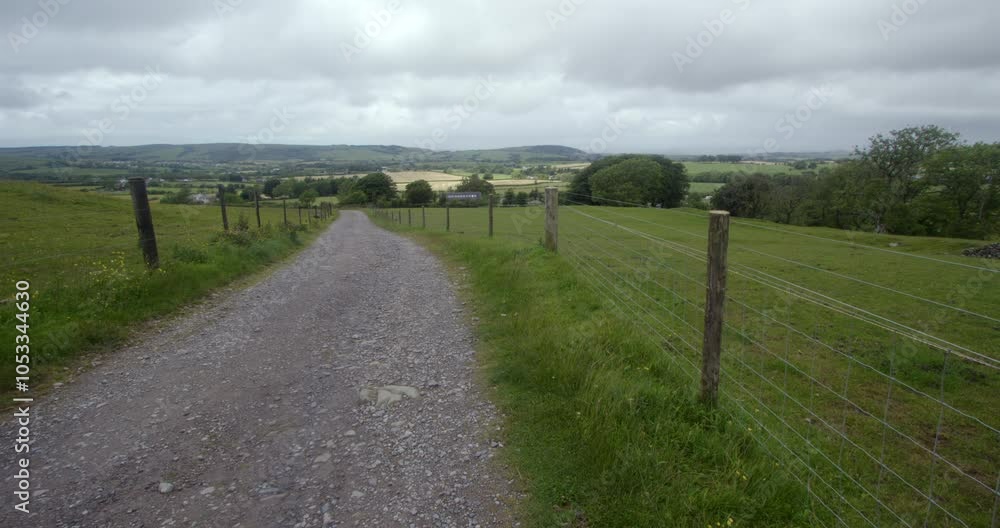 extra wide shot looking down the valley to Lamplugh and workington extra wide shot looking down the valley to Lamplugh and workington